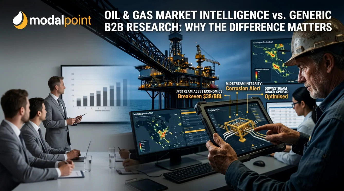 ModalPoint Industrial Intelligence: Market Data vs. Generic B2B Research