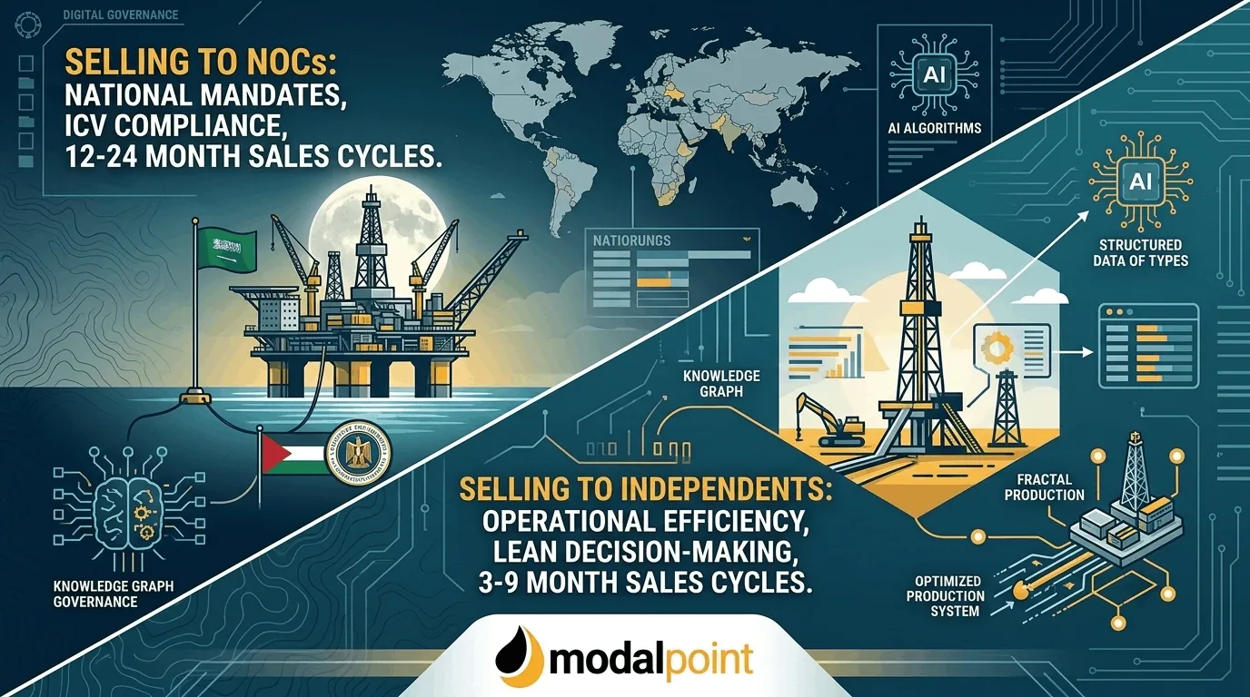comparison of selling to NOC vs Independent