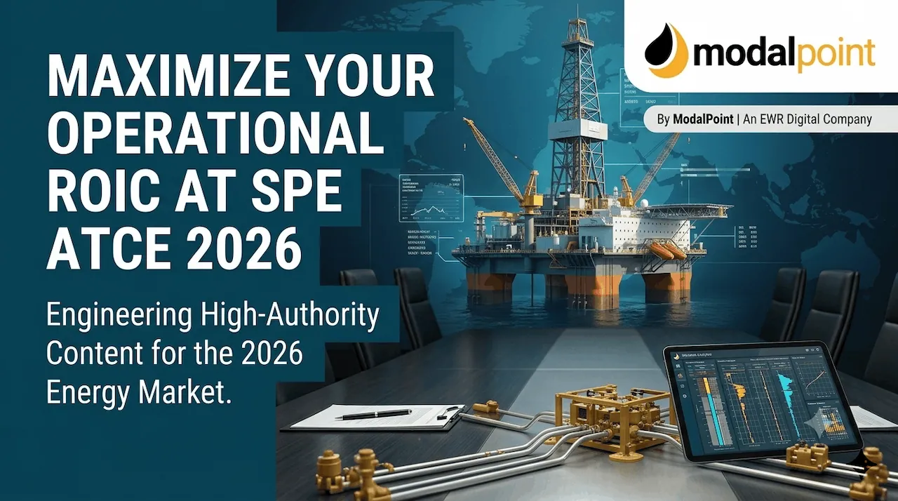ModalPoint marketing event announcement for SPE ATCE 2026.